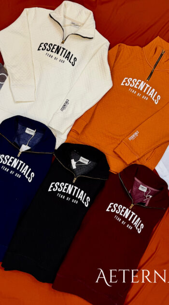 Half Zip Essential Sweater
